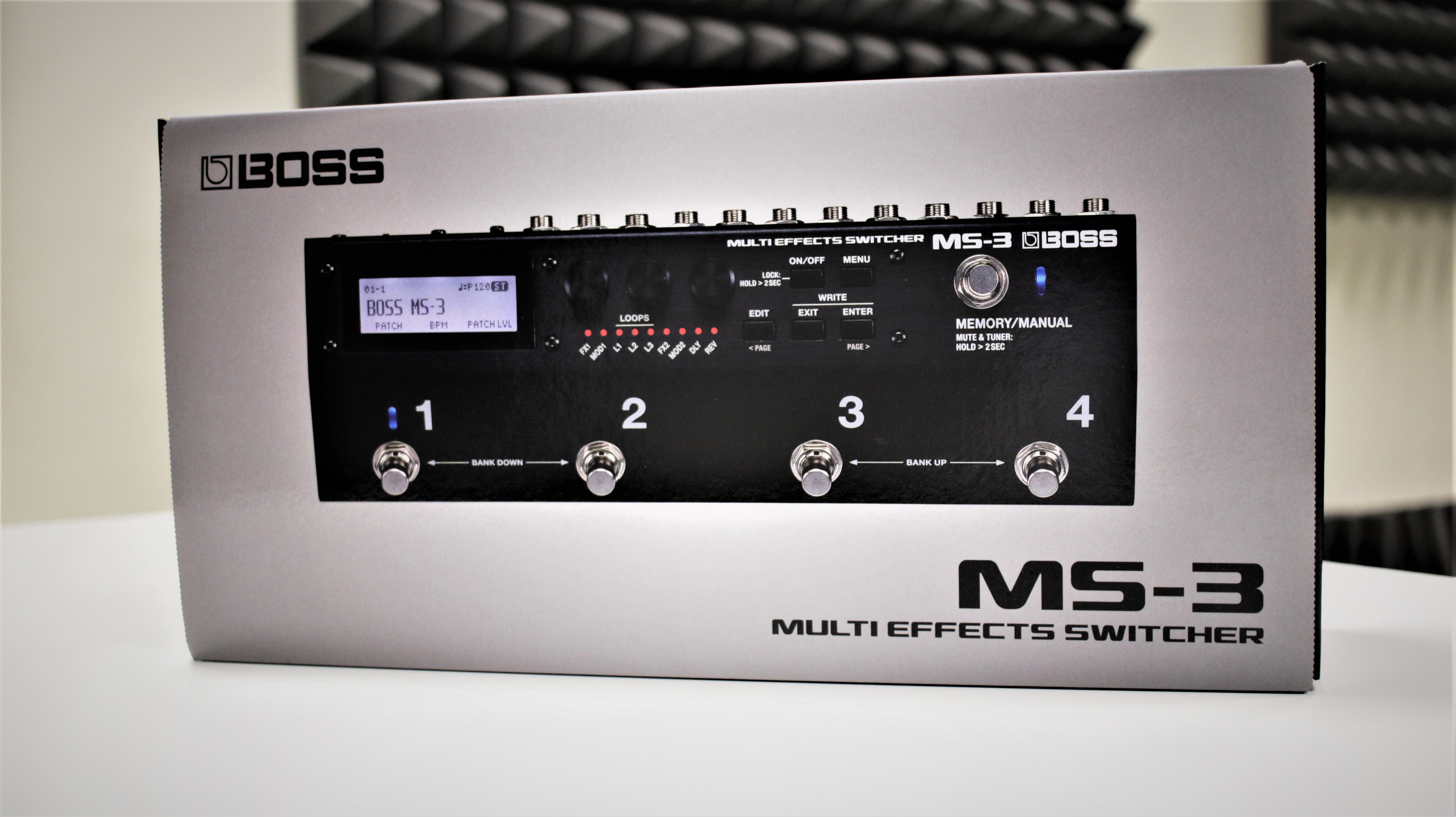 ギター MS-3 BOSS BOSS MS-3 - マルチエフェクター + プログラマブルスイッチャーの一